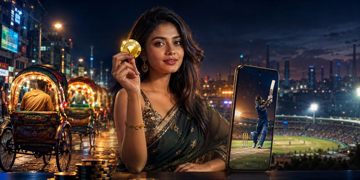 ঢাকায় রিকশার পাশে ক্রিকেট বেটিং উপভোগরত তরুণ খেলোয়াড়